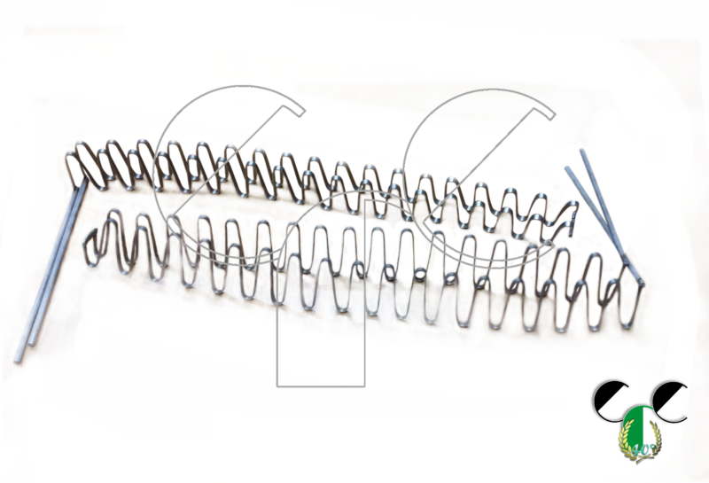 RESISTENZA 6KW 400V-3 d.400mm A FILO SU CANALE CIRCOLARE RESISTENZA 6KW 400V-3 d.400mm A FILO SU CANALE CIRCOLARE